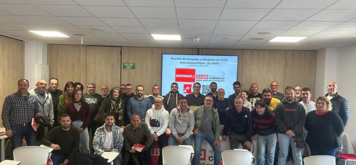 Encuentro delegados y delegadas Ds Smith y International Paper