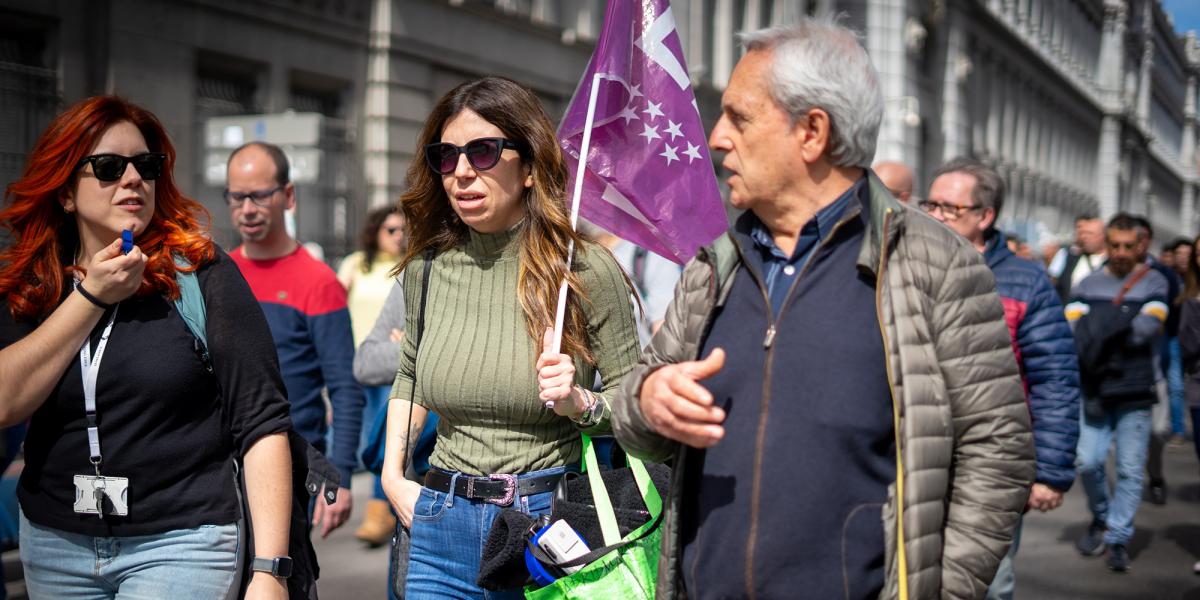 Movilización en la FNMT-Real Casa de la Moneda
