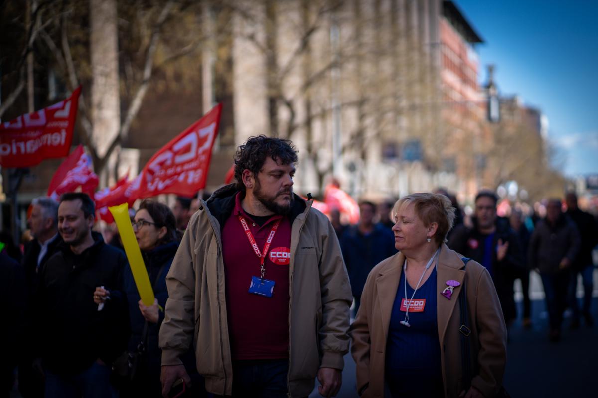 CCOO se manifiesta para que la dirección de la Fábrica Nacional de Moneda y Timbre cumpla lo firmado