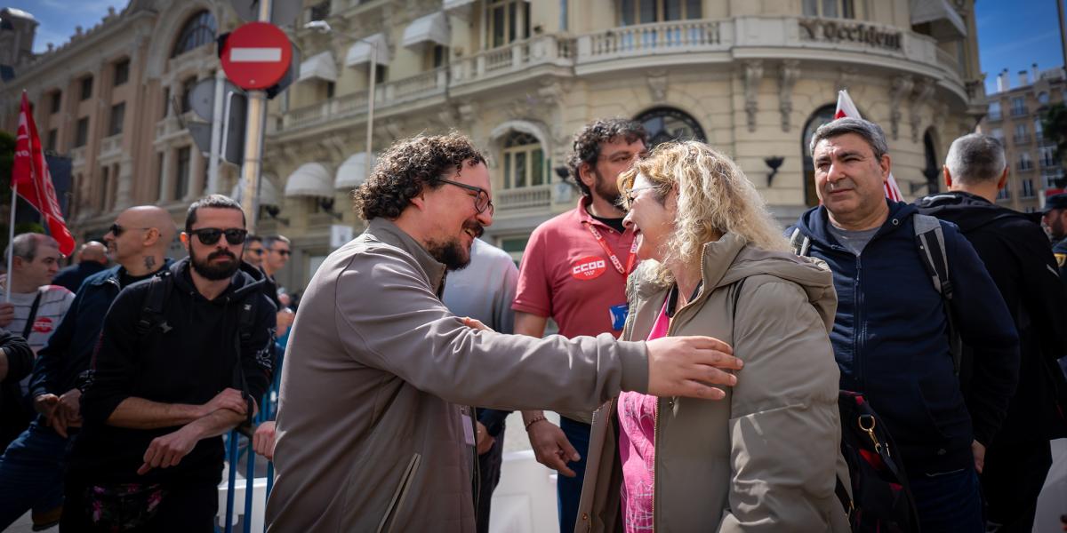 Movilización en la FNMT-Real Casa de la Moneda